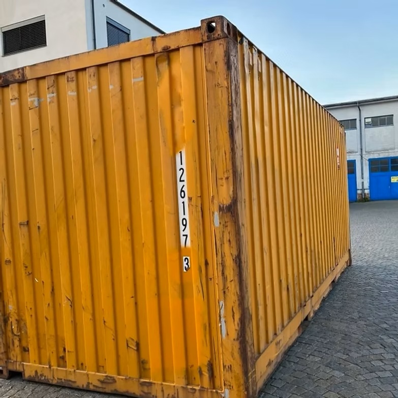 Gebrauchter 20 Fuß High Cube Pallet Wide (PW) Versandcontainer – Bild 5