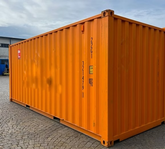 Gebrauchter 20-Fuß-Versandcontainer – Bild 2